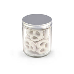 Pretzels, Greek Yogurt Covered, Medium Flint Jar, 24ct/2.7oz