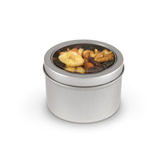 Trail Mix, Gourmet, Tin Round Window Medium 48ct/4.3oz