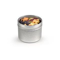 Trail Mix, Gourmet, Tin Round Window Small 48ct/1.6oz